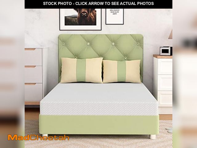 Lot 74-12367476 - FDW | 5 Inch Twin Mattress | Medium Firm | Gel Memory Foam Mattress | White | Bed in a Box, CertiPUR...