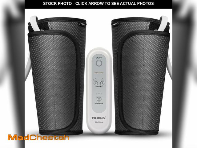 Lot 74-14333971 - FIT KING Air Compression Leg Massager, Sequential Compression Device with 2 Modes &amp; 3 Intensitie...