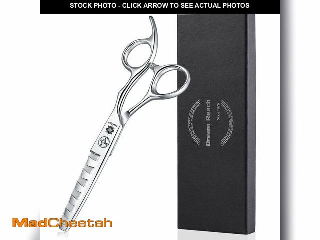 Lot 74-12602193 - Dream Reach Professional 6 inch Hair Cutting Scissors, Japanese 440C Steel Thinning Shear for Men/Wo...