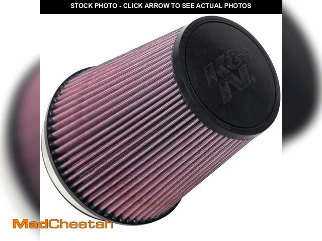 Lot 74-12799592 - K&amp;N High-Flow Original Lifetime Universal Clamp-On Air Filter: High Performance, Premium, Washab...
