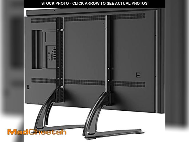 Lot 74-10151548 - ELIVED Universal Table Top TV Stand for Most 27 to 55 inch LCD LED Plasma Flat Screen TVs, TV Base H...