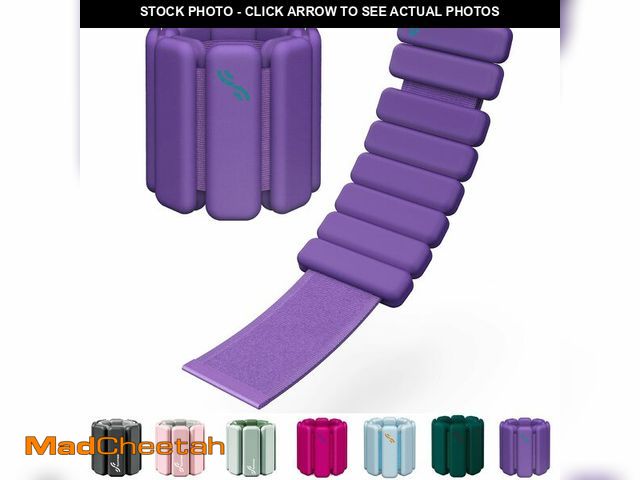 Lot 74-12705987 - Sportneer Wrist &amp; Ankle Weights for Women Men - 1 Pair (1 lb/2 lb Each) | Adjustable Weighted Br...