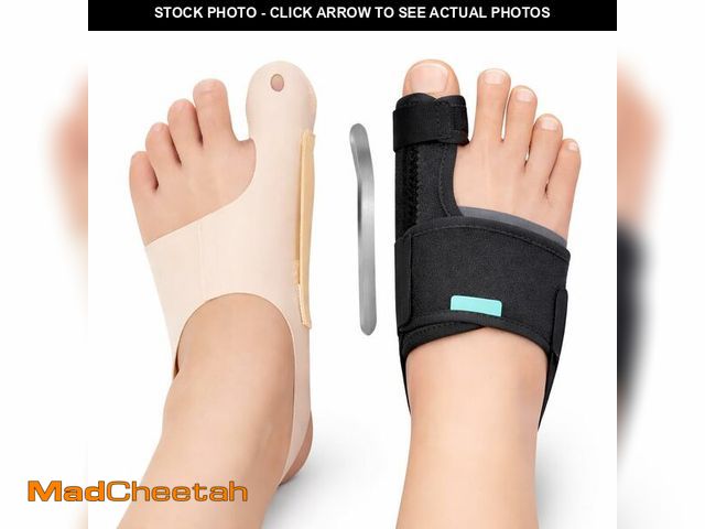 Lot 74-13721887 - ZenovaCare+ Day &amp; Night Bunion Corrector Set, Walkable Soft Sleeve for Daytime + Structured Nigh...