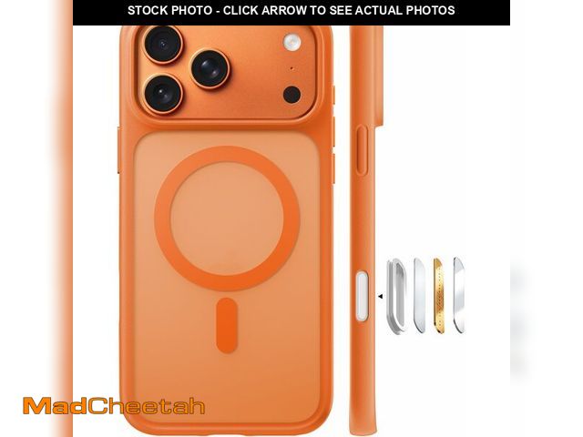 Lot 74-13631016 - TORRAS Stronger Magnetic &amp; Shockproof for iPhone 17 Pro Max Case, Fit for MagSafe, Military Grad...