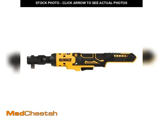 Lot 74-12791663 - DEWALT ATOMIC 20V MAX Cordless 3/8 in. Ratchet (Tool Only) - USED