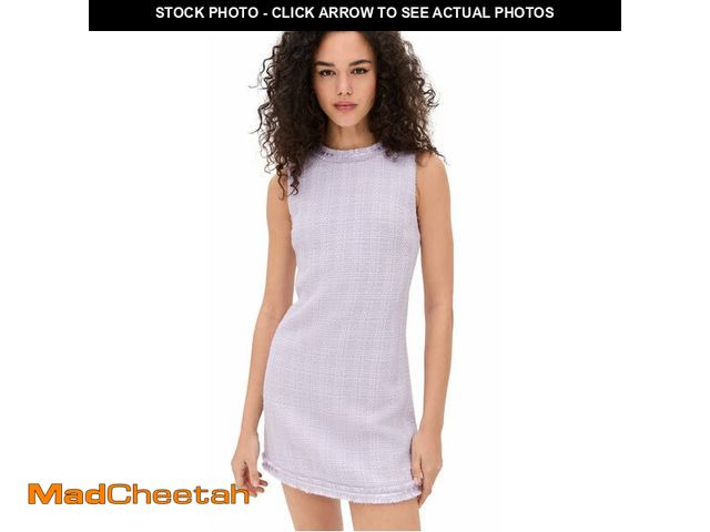 Lot 74-12497422 - alice + olivia Women's Coley Slim Fit Mini Dress, Lilac, Purple, 8 - UNUSED