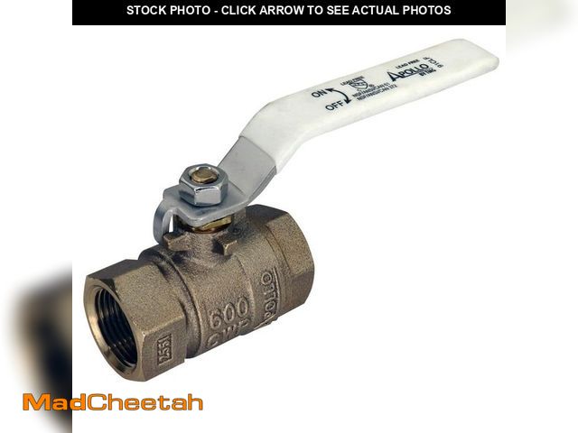 Lot 74-14390505 - *DIRTY* Apollo 3/4 in. FNPT x 3/4 in. FNPT Bronze Ball Valve *DIRTY*  - USED
