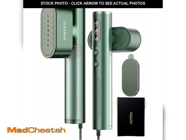 Lot 74-13570615 - Jack Ã¯Â¼â  Rose Travel Steamer for Clothes,100-220V Portable Iron,15s Heat Up,Steamer Ã¯Â¼â  Iron...