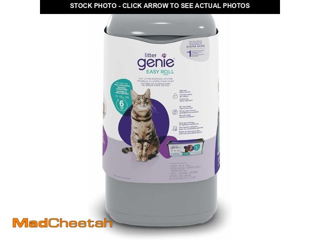 Lot 74-14581946 - Litter Genie Easy Roll Pail with Easy Roll Refill, 24 bags - UNUSED