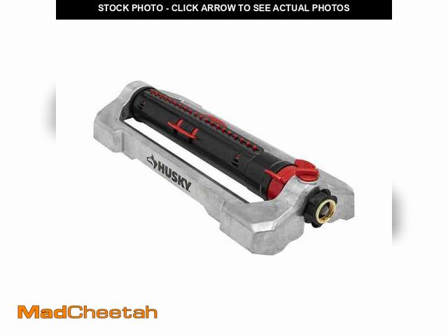 Lot 74-12584781 - *SCRATCHED* Husky 4500 sq. ft. Turbo Oscillating Sprinkler 10506HDDI *SCRATCHED*  - USED