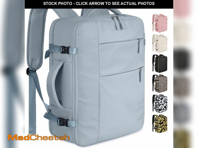 Lot 74-14207161 - Capolo Travel Backpack for Women Men Waterproof Laptop Backpack Airlines Approved Carry On Backpack ...