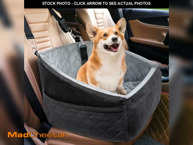 Lot 74-12456996 - NEEZUKAR Dog Car Seat for Small Dogs,Detachable Washable Dog Booster Seat Under 30lbs, Pet Car Seat ...