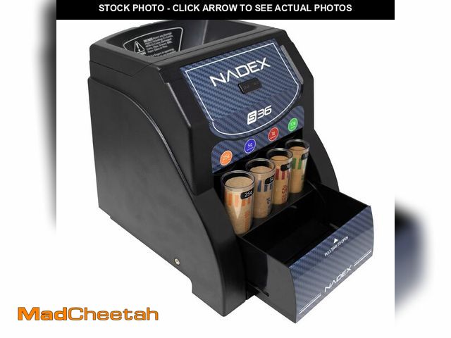 Lot 74-13546370 - Nadex 36S Automatic Coin Sorter - USED
