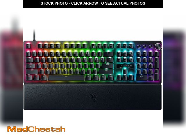 Lot 74-14591445 - Razer Huntsman V3 Pro Esports Gaming Keyboard, Black - USED