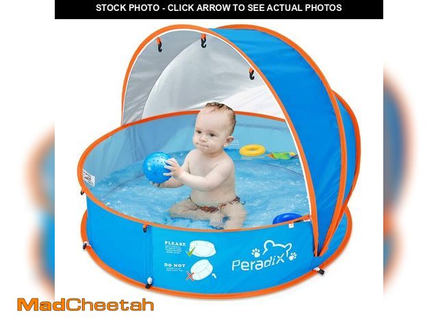 Lot 74-14383964 - Peradix Paddling Pool for Kids &amp; Pets Infant Ball Pit Tent, Baby Beach Tent, Toddler Wading Pool...