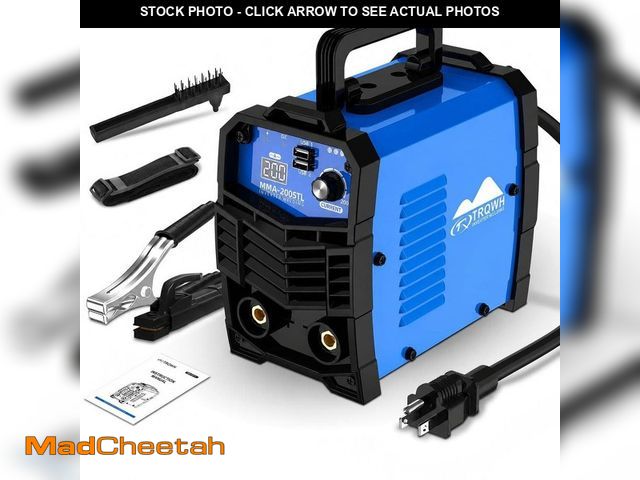 Lot 74-14443525 - MYWISH 200 Amp 110-Volts Electric (DC) Stick Welder ARC Welding Machine, IGBT Inverter MMA Portable ...