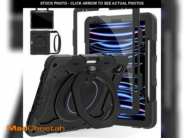 Lot 74-12705337 - ROISKIN for iPad Pro 12.9 inch Case (6th/5th/4th/3rd generation)with Screen Protector for Kids, 360 ...