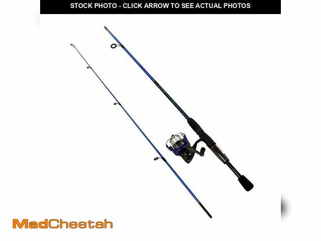 Lot 74-12665283 - Shakespeare 1423944 Navigator Spincast Combo, 6' Length, 2Piece, 6-12 Line Rate, Medium Power, Ambid...