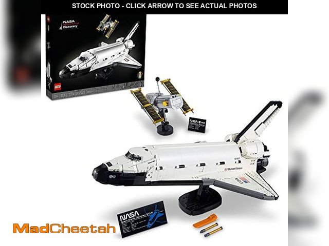 Lot 74-12636095 - LEGO Icons NASA Space Shuttle Discovery Building Sets for Adults - Model Kits for Bookshelf or Offic...