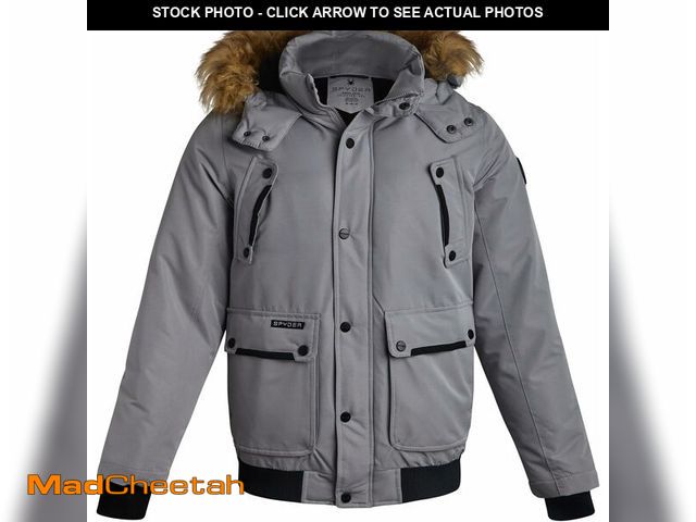 Lot 74-13664303 - Spyder Mens Puffer Jacket - Heavyweight Wind and Water Resistant Parka Coat Insulated Winter Jacket ...