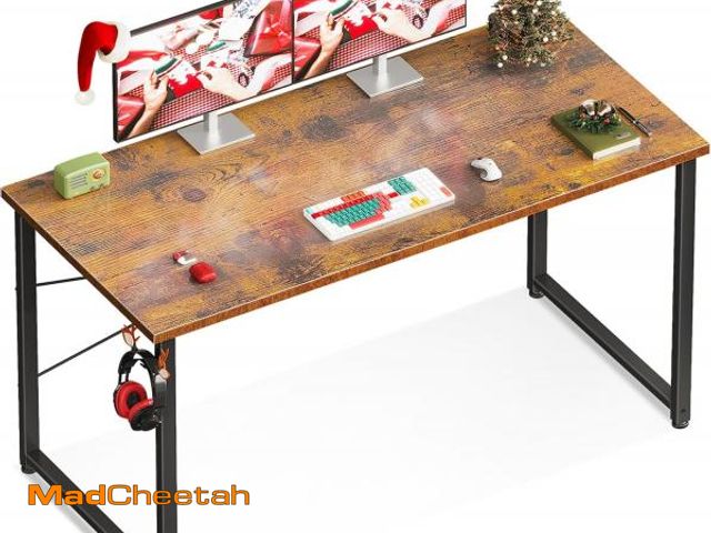 Lot 74-12096008 - Casaottima 48 Inch Small Computer Desk for Home Office, Study Writing Table for Small Spaces, Simple...