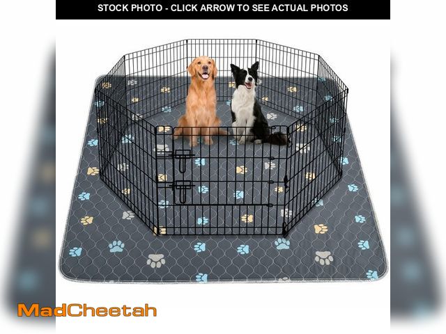 Lot 74-13539920 - Aitmexcn Washable Puppy Dog Pee Pad, 2PCS 100% Waterproof Whelping Training Mat for Puppy/Senior Dog...