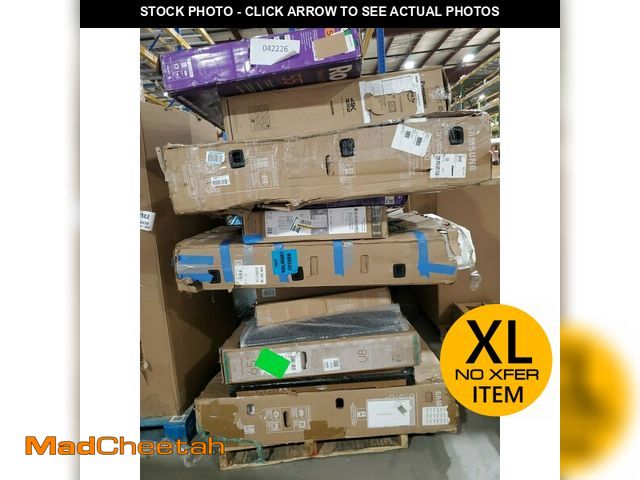 Lot 74-13789383 - 1 Pallet of 20 Damaged / Cracked TVs TS 101227- MUST BE PICKED UP IN 7 DAYS - UNUSED