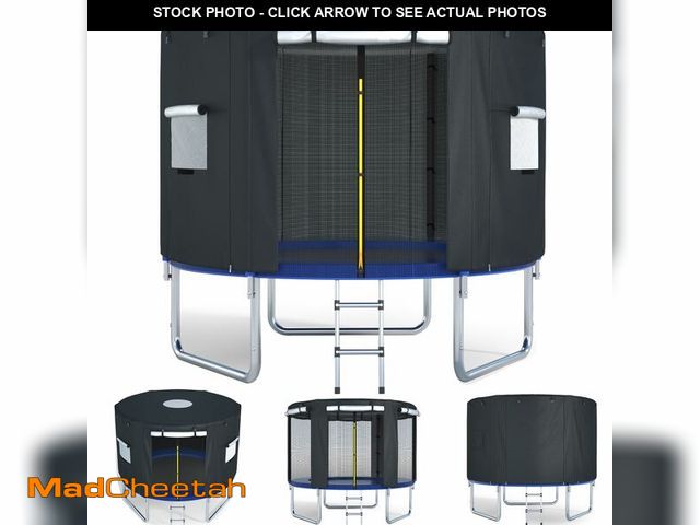 Lot 74-12883641 - XCZ Trampoline Cover, Trampoline Tent, with Ventilation Windows, Open Design. Suitable for 8tf six-b...