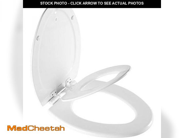 Lot 74-9496819 - MAYFAIR 1888SLOW 000 NextStep2 Toilet Seat with Built-In Potty Training Seat, Slow-Close, Removable ...