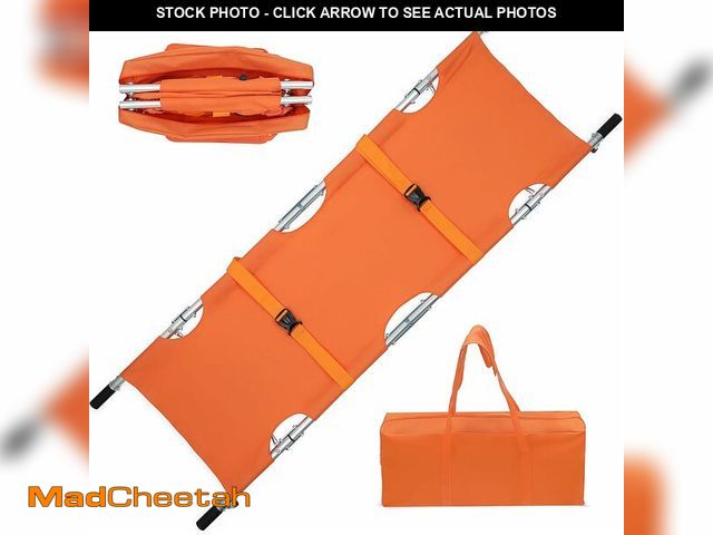 Lot 74-14305819 - Primacare FS-3205 Foldable Emergency Medical Stretcher - Portable Patient Transport with Carry Bag, ...
