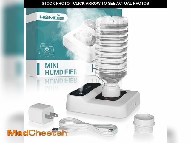 Lot 74-13625786 - HOMDIS Travel Humidifier, Portable Small Humidifier for Plants, Bedroom, Office, Hotel or Car, 5000m...