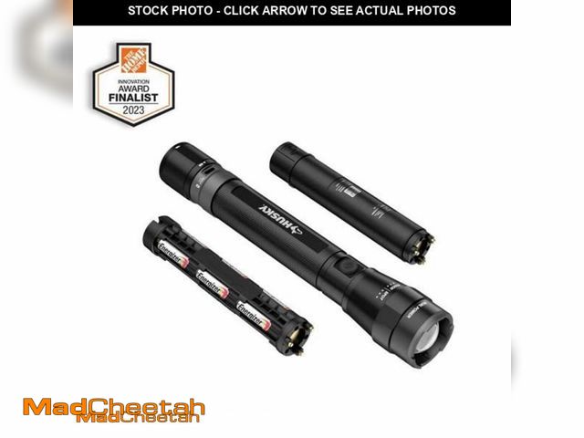 Lot 74-10919328 - HUSKY 5000LM DUAL POWER FLASHLIGHT( MISSING PIECES )  - UNUSED