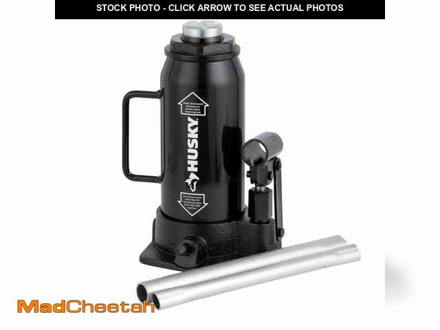 Lot 74-13799625 - Husky 12-Ton Hydraulic Bottle Car Jack - UNUSED