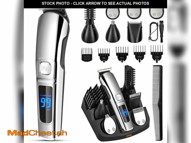 Lot 74-12718230 - Ufree Beard Trimmer for Men, Waterproof Electric Razor for Nose, Body, Face &amp; Mustache, Cordless...