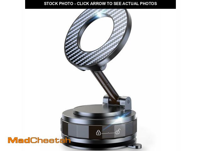 Lot 74-12706997 - Vacuum Magnetic Car Phone Holder for Mag-Safe [89+LBS Suction &amp; 3200gf Magnetic] 360ÃÂ° Adjusta...