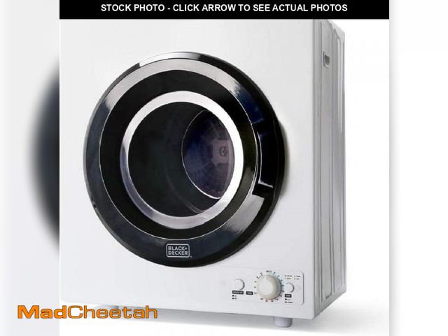Lot 74-12428333 - 3.5 Cu. Ft. Capacity White Electric Dryer - USED