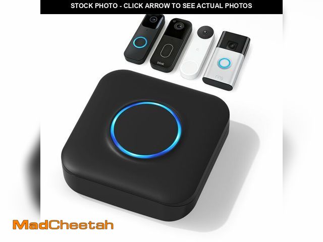 Lot 74-14274149 - WIFI Doorbell Chime for Blink &amp; Ring &amp; Nest - Wireless Doorbell Extender with LED Flash Aler...