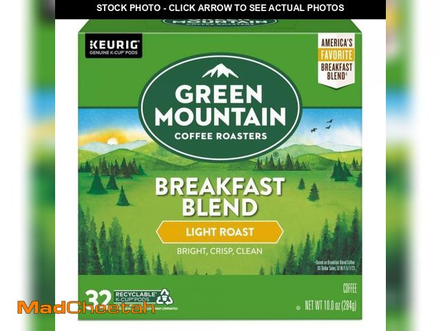 Lot 74-12528325 - Keurig Green Mountain Breakfast Blend 32ct (Expires March 31st, 2027) - UNUSED