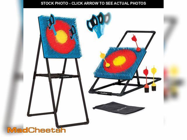 Lot 74-12884983 - EastPoint Sports Axe Throwing &amp; Lawn Darts Target Game Set, Includes 3 Axes &amp; 4 Darts - 44 i...