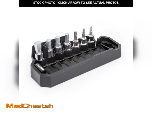 Lot 74-14317814 - Husky BITE 3/8 in. Drive Metric Bit Socket Set (6-Piece) - UNUSED