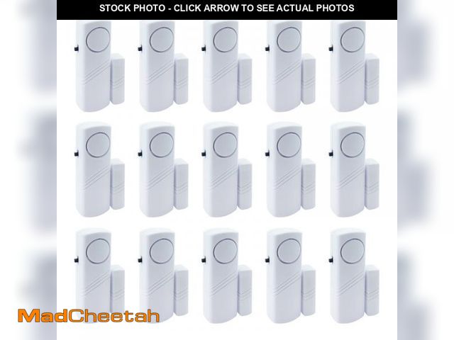 Lot 74-12048770 - Door Window Alarm, 90DB Door Alarms for Kids Safety, Door Window Burglar Alarm-Window Pool Alarms fo...