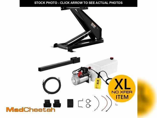 Lot 74-12559503 - VEVOR Hydraulic Dump Lift Kit, 17,600 lb. /8 T Dump Trailer Hydraulic Scissor Hoist Kit Standard Kit...