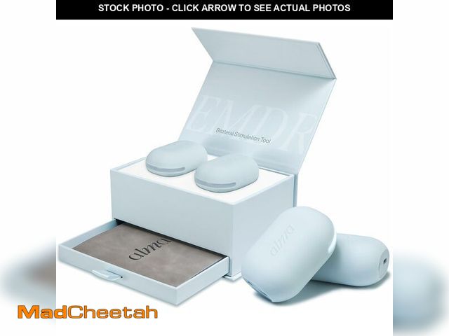 Lot 74-14278896 - ALMAWAVE SENSE EMDR Bilateral Stimulation Tappers, Handheld Vibration Therapy Device with Light for ...