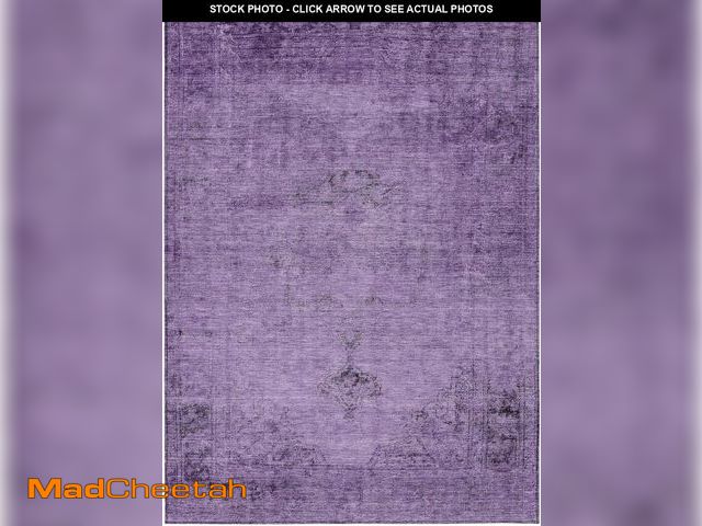 Lot 74-12398769 - Addison Rugs Chantille ACN658 Purple 2'6" x 3'10" Indoor Outdoor Area Rug, Easy Clean, Machine Washa...