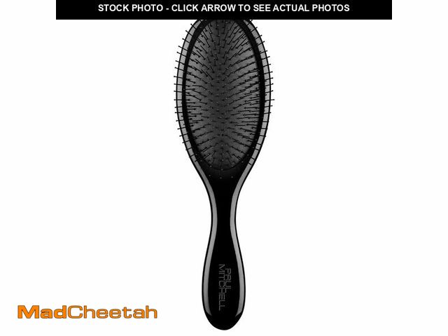 Lot 74-14063290 - Paul Mitchell Detangling Hair Brush, Detangles All Hair Types, Black Wood - UNUSED