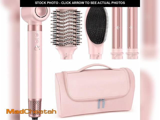 Lot 74-13717326 - MESCOMB 5 in 1 Hot Air Styler Wrap, High-Speed Hair Dryer, Volumizing Brush with Auto Curlers, Fast ...