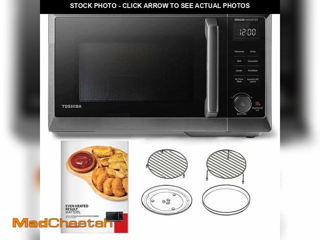 Lot 74-14370664 - TOSHIBA 6-in-1 Inverter Microwave Oven Air Fryer Combo, Countertop Microwave - UNUSED