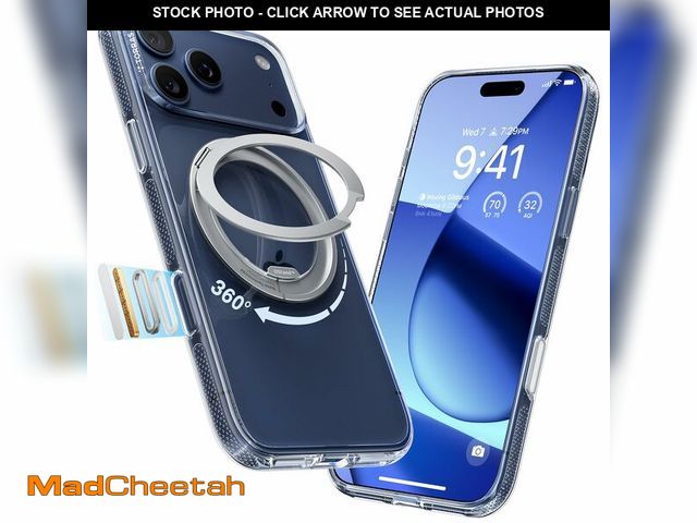 Lot 74-12706612 - TORRAS 360 Magnetic Stand for iPhone 17 Pro Max Case, [Fit for MagSafe] [Military-Grade Protection] ...