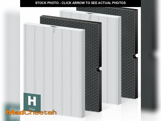 Lot 74-13953303 - PETOX 116130 Replacement Filter H for Winix 5500-2 AM80 Plasmawave Air Purifier, High Efficiency Fil...