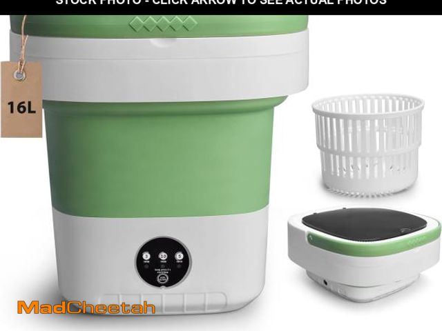 Lot 74-12311795 - Portable Washing Machine, 16L Upgraded with Spin Basket Laundry Machine, 3 Cleaning Modes Suitable f...